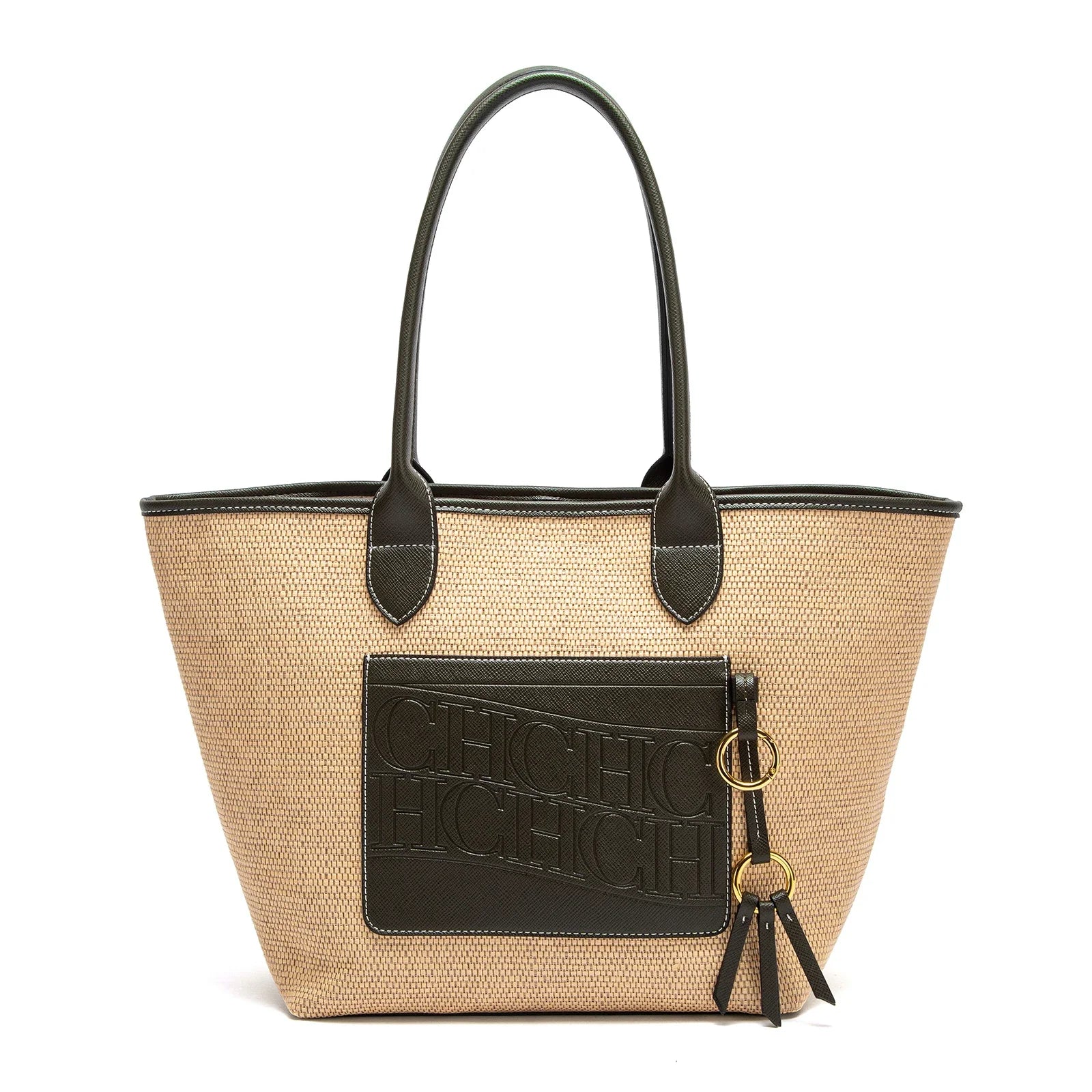 Beach Vacation Women's Tote Bag 2025 New Summer PP Grass Weaving Splicing Design Large Capacity Handbag