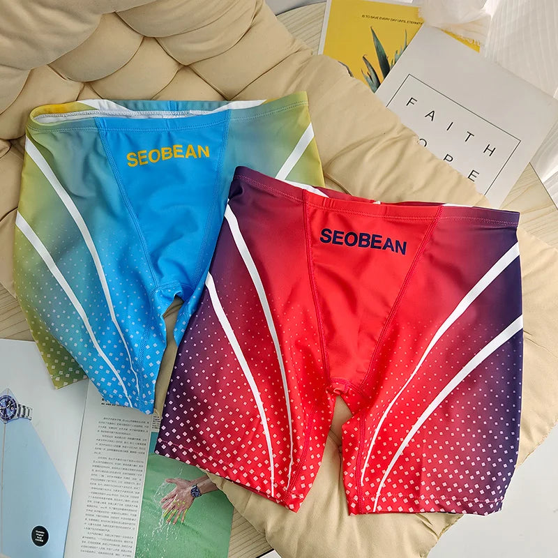 Men's Swimsuits Beach Shorts Low-Waist Swimming Trunks Comfortable Hot SEOBEAN Shorts Men's Swimwear Beach Accessories
