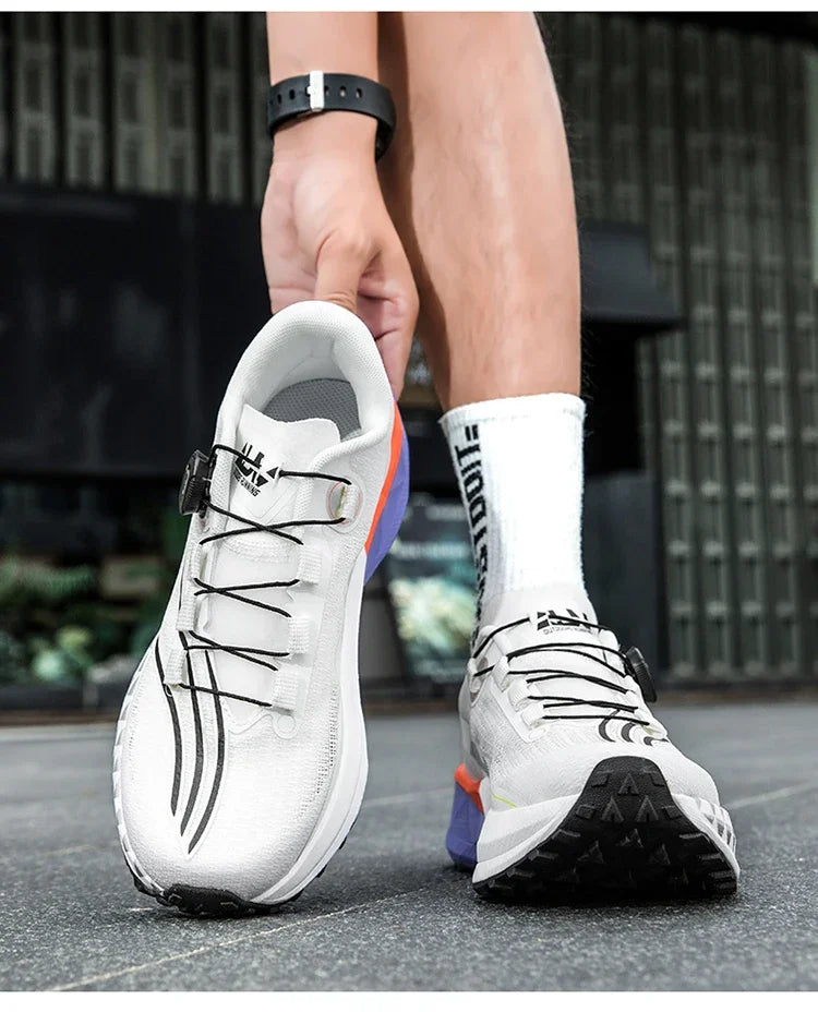 Steel-toed shoesMen's Running Shoes Fashionable Casual Large Size Summer Breathable Mesh Surface Wear Resistant Lightweight Spor