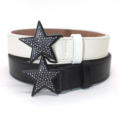 Accessories Width Waist Belt Retro Y2k Waist Strap Corset Belt Adjustable Waistband Women Waist Belt Star Buckle Belt