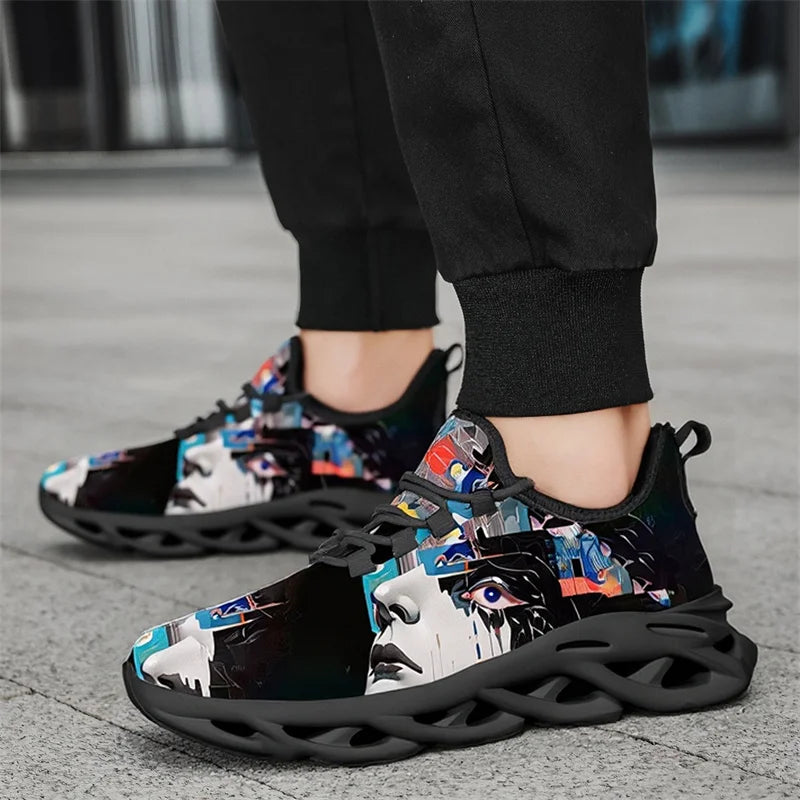Man Shoes Men's Sneakers Running Sports Shoes for Women Comfortable Walking Casual Man Athletic Training Shoes Women's Sneaker