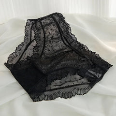 Women Underwear Panty Sexy Lace Pantiesr Girl Hollow Out Comfort Briefs Low Waist Seamless Underpants Female Calzones Para Mujer