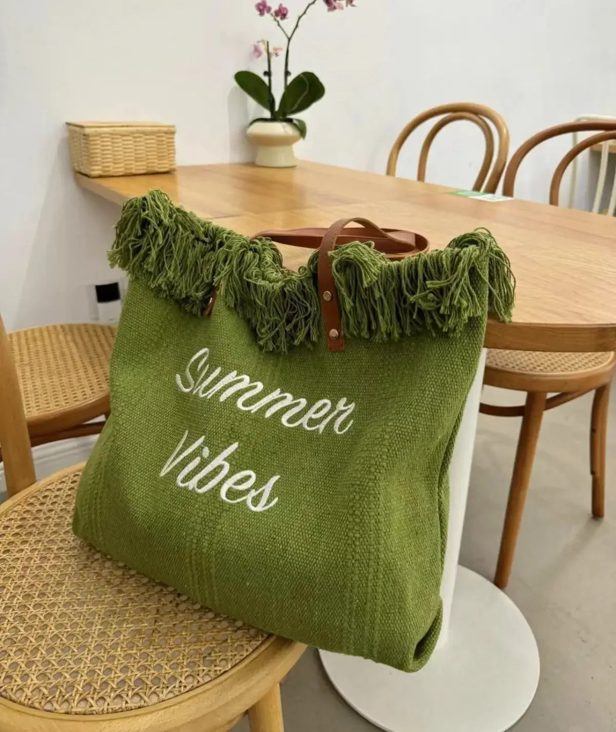 Canvas Women Handbags Large Tote Beach Bag Shopping Bags Underarm Shoulder Bag For Female Casual Top-Handle Bags