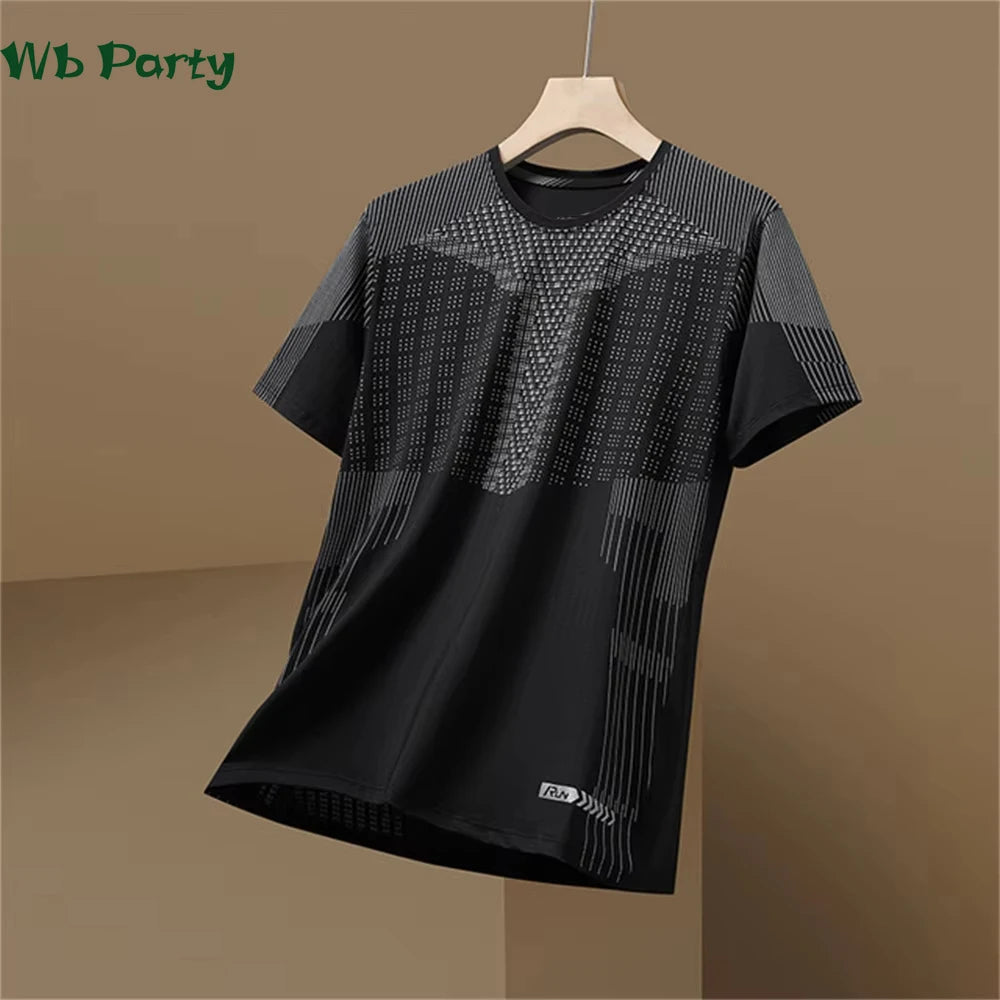 Camiseta deportiva para hombre,camisetas para correr,ropa informal a la moda,estampado 3D,camisetas gráficas simples