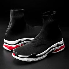 Shoes for Men Sneakers Men All Brands Tennis Loafers Shoes Tide Women Elastic Socks Shoes Fashion Casual Shoes Large 2024 Autumn