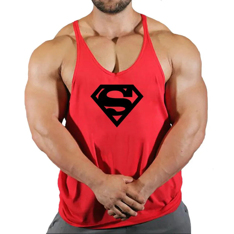 Bodybuilding Tank Tops Men Gym Fitness Cotton Hooded Vest Sleeveless Shirt Workout Hoodie Summer Casual Fashion Singlet Clothing