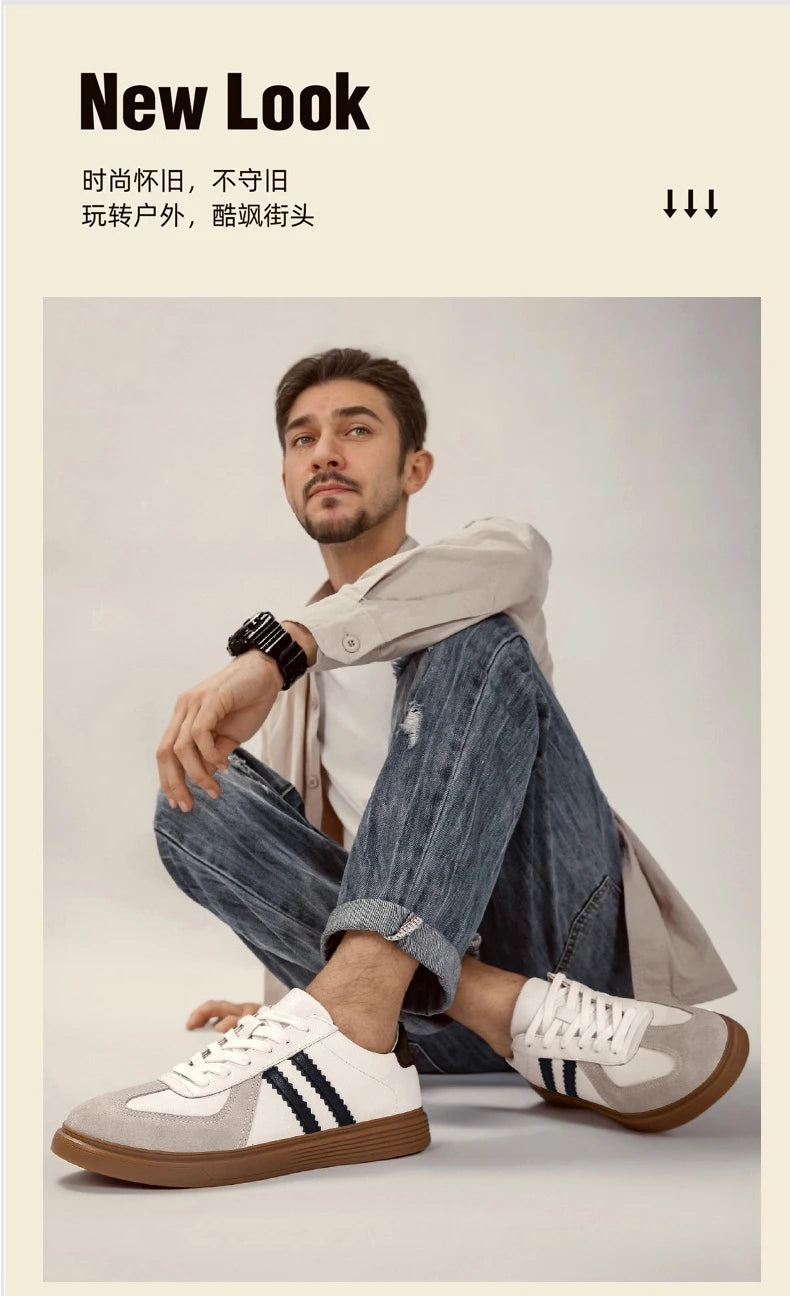 Shoes Men 2025 Trend Casual Sneakers Comfortable Lace Up Flats Tennis Shoe Breathable Walking Jogging Shoe