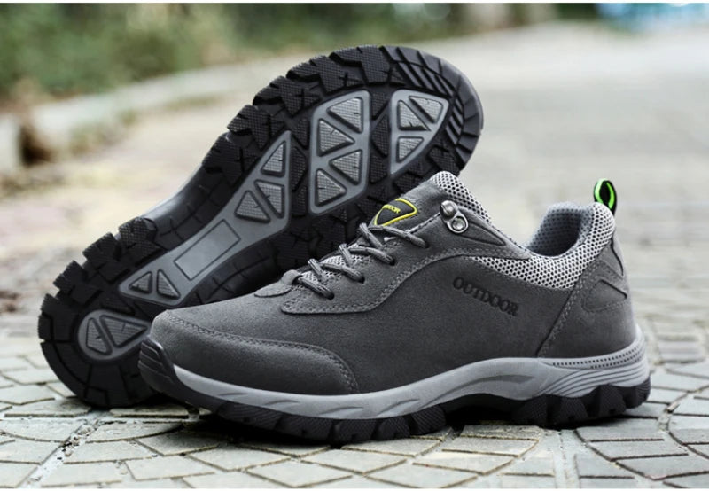 Hiking Shoes For Men In Autumn And Winter Men's Non-Slip Thick Sole Men's Travel Sports And Casual Shoes For Outdoor Comfortable