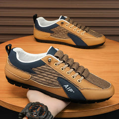 New men's shoes, summer men's fashion casual sneakers, trendy shoes, kick-off drives, soft-soled beanie shoes tenis masculino