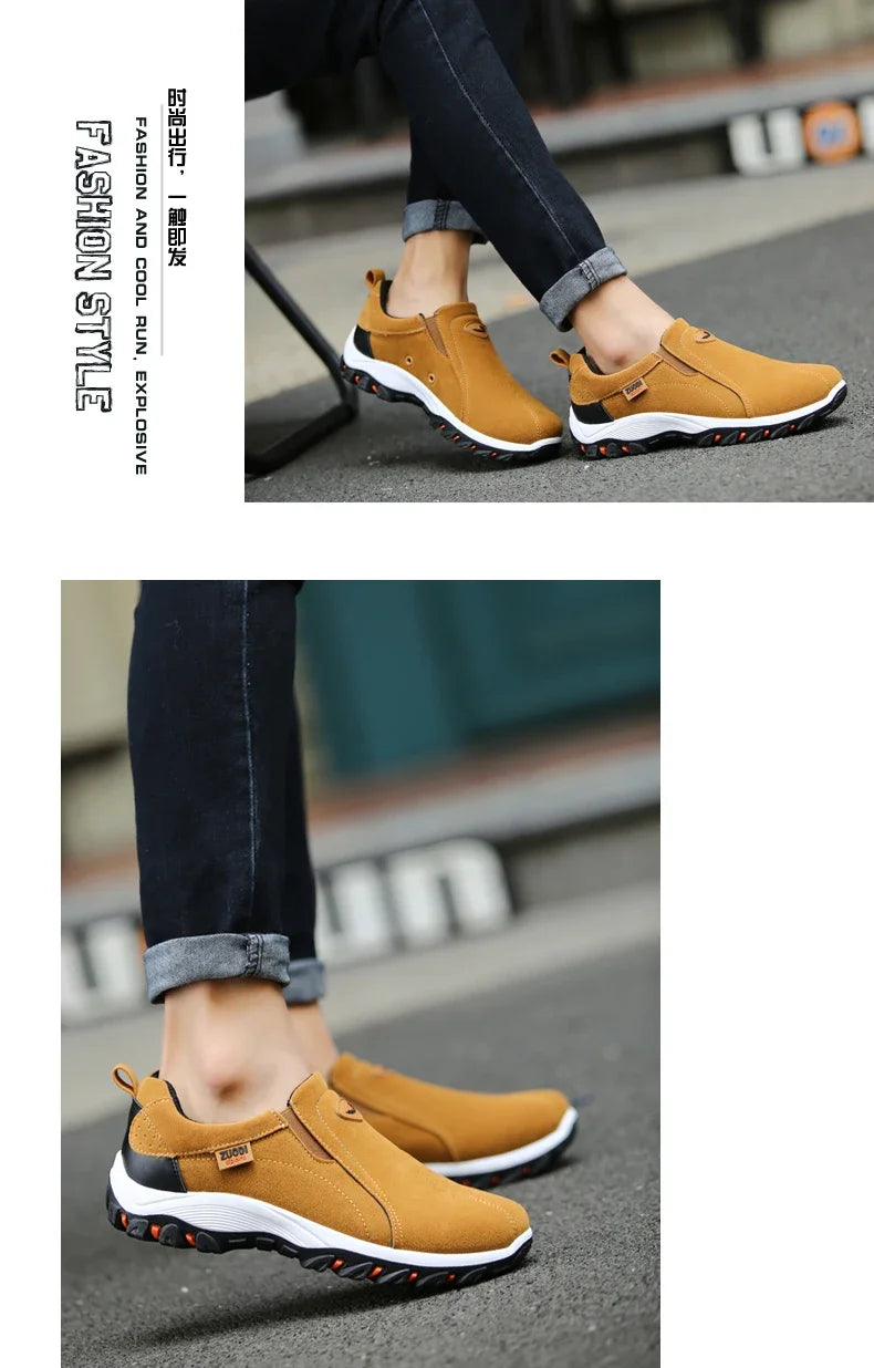 2025 New Men's Casual Sports Shoes for Outdoor Walking, Lightweight, Fashionable, and Comfortable Shoes, Size 38-50 Plus