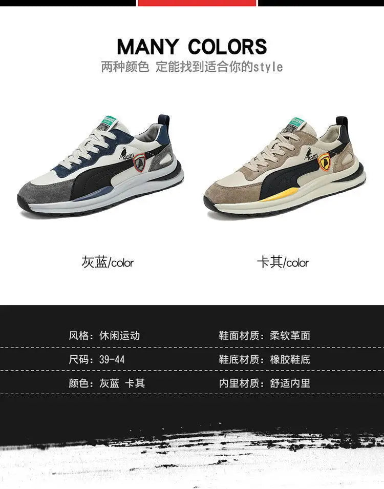 Men's Shoes 2025New High-End Travel Shoes Trendy Fashion Versatile Men's Sports Export Casual Trendy Shoes for Men