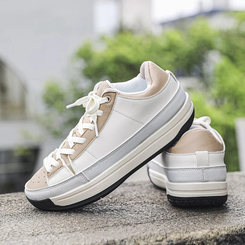 Men's shoes - Spring/Autumn light and fresh street sports casual shoes that are versatile and retro trendy.