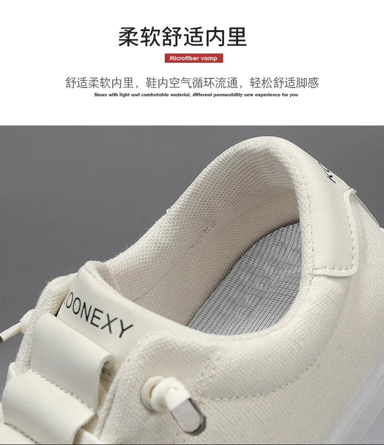 Mens Wide Toe Barefoot Shoes Unisex Canvse Casual Sneakers Lightweight Adjustable Slip on Walking Shoes for Male Zero Drop Flats