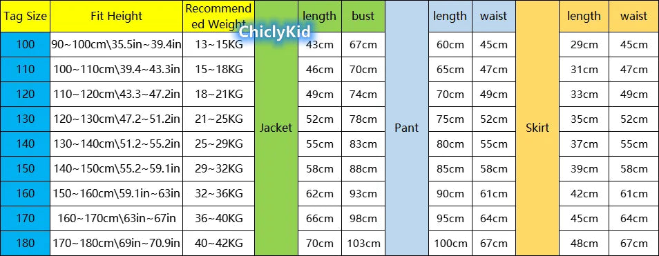 Boys School Uniform Girls Jacket Khaki Skirt Shirt Tie Suits Kids Formal Dress Tuxedo Toddler Clothes Sets Child Student Outfits