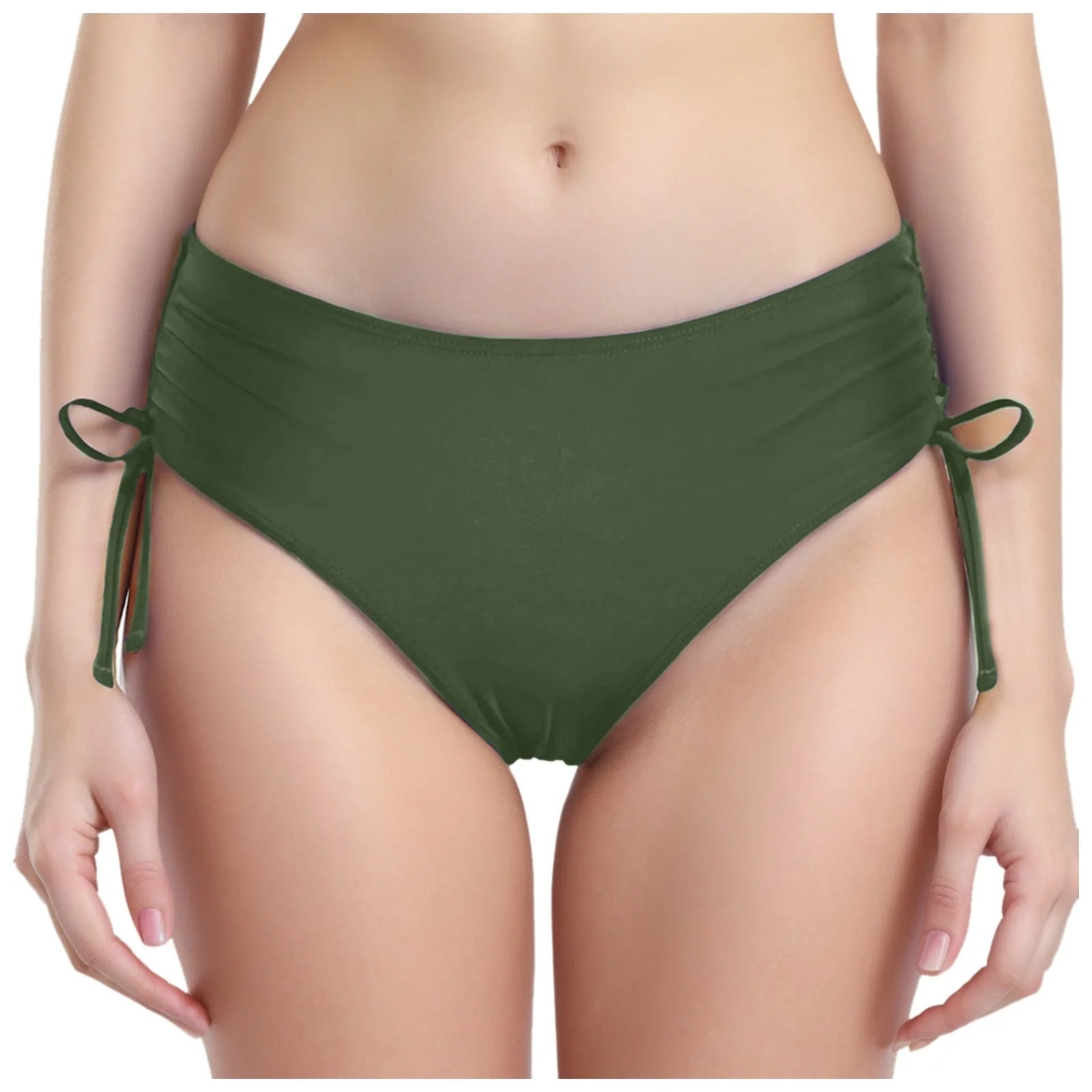 Female Bikini Bottoms Beach Wear Side Tie Adjustable Bathing Suit Swimsuit Ladies Swimsuit Printing Swimming Wear Summer