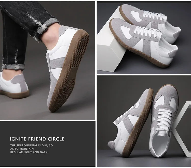 Men's Training Shoes, Comfortable and Breathable, Agin Shoe Board Shoes, Versatile for All Occasions, Casual and Sporty Sneakers