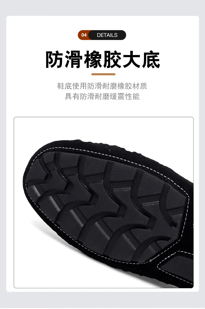 2025 New Men's Shoes Small Size Handmade Beanie Shoes 38 Casual 37 Frosted Loafers 36 Slip-On Shoes Driving Shoes for Men and Women