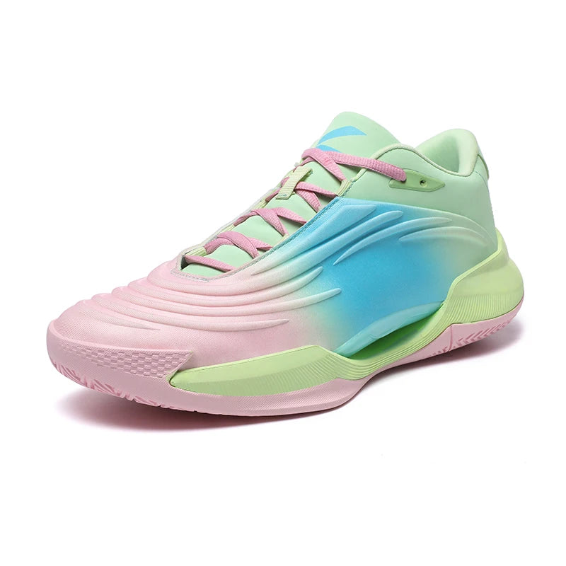 High-quality Men Basketball Shoes for Women Leather Basketball Sneakers Men Outdoor Rubber Anti Slip Sports Training Shoes Male