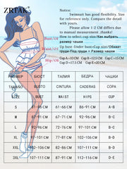 ZRTAK Solid Bikini Sexy Swimwear Women Swimsuit With Ties Thongs Bathing Suits Beachwear Brazilian Biquini