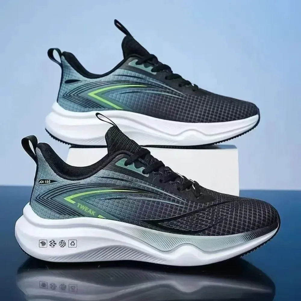 Men's Sports Shoes - Breathable Design with Professional Cushion Tech, Reduces Impact, Stylish for Daily Wear & Workouts