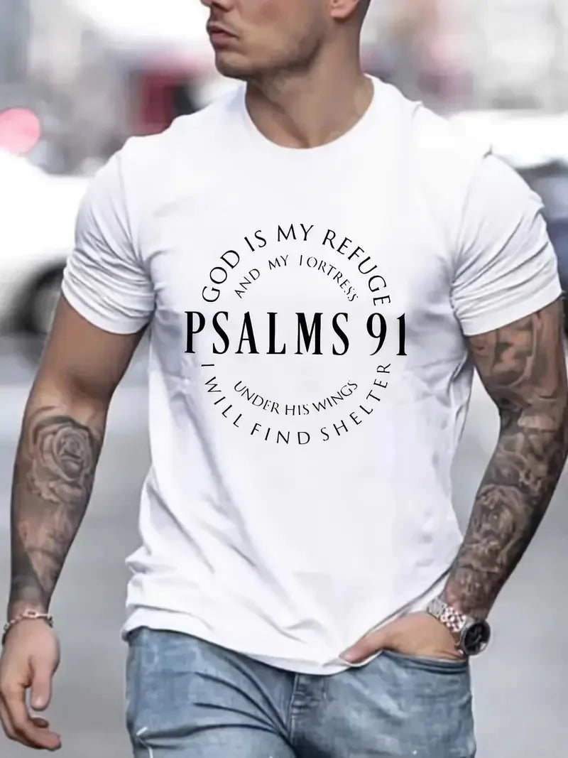 Men's Tops New Style Letter Print Fashion Casual Short-sleeved T-shirt Streetwear  Men Clothing  Graphic T Shirts  Harajuku