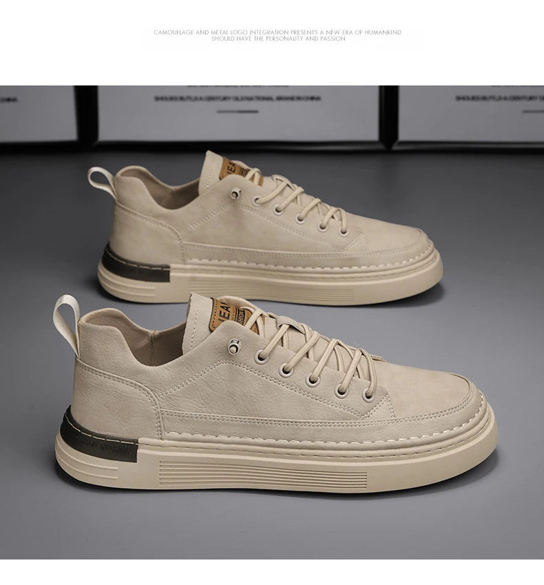 New Shoes for Men Comfortable Flat Men's Casual Shoes Outdoor Wild Men's Sneakers High End Fashion  Shoes Male
