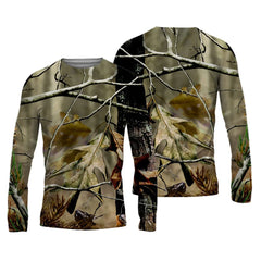 New Summer Men's Fishing Shirts Breathable T-Shirt Fishing Apparel Long Sleeve Outdoor Sports Crewneck Tops Fishing Shirts 6XL