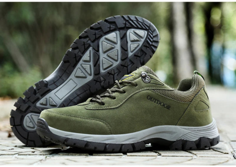 Hiking Shoes For Men In Autumn And Winter Men's Non-Slip Thick Sole Men's Travel Sports And Casual Shoes For Outdoor Comfortable