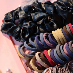 755/1510PCS Hair Accessories Set for Women Seamless Ponytail Holders Hair Bands Scrunchies Girls Variety Rubber Bands Hair Ties