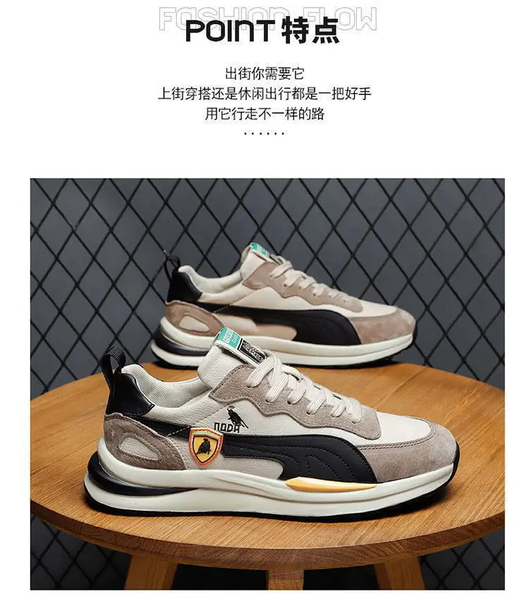 Men's Shoes 2025New High-End Travel Shoes Trendy Fashion Versatile Men's Sports Export Casual Trendy Shoes for Men