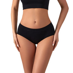 Menstrual Panties for Women Comfortable Physiological Underwear Absorbency Leak Proof Briefs Cotton Lingerie Period Underpants