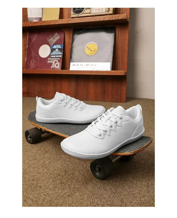womens Barefoot Shoes Wide Toe Box Casual Sneakers Unisex Plus Size Toe Shoes Zero Drop Minimalist Walking Flats for Men