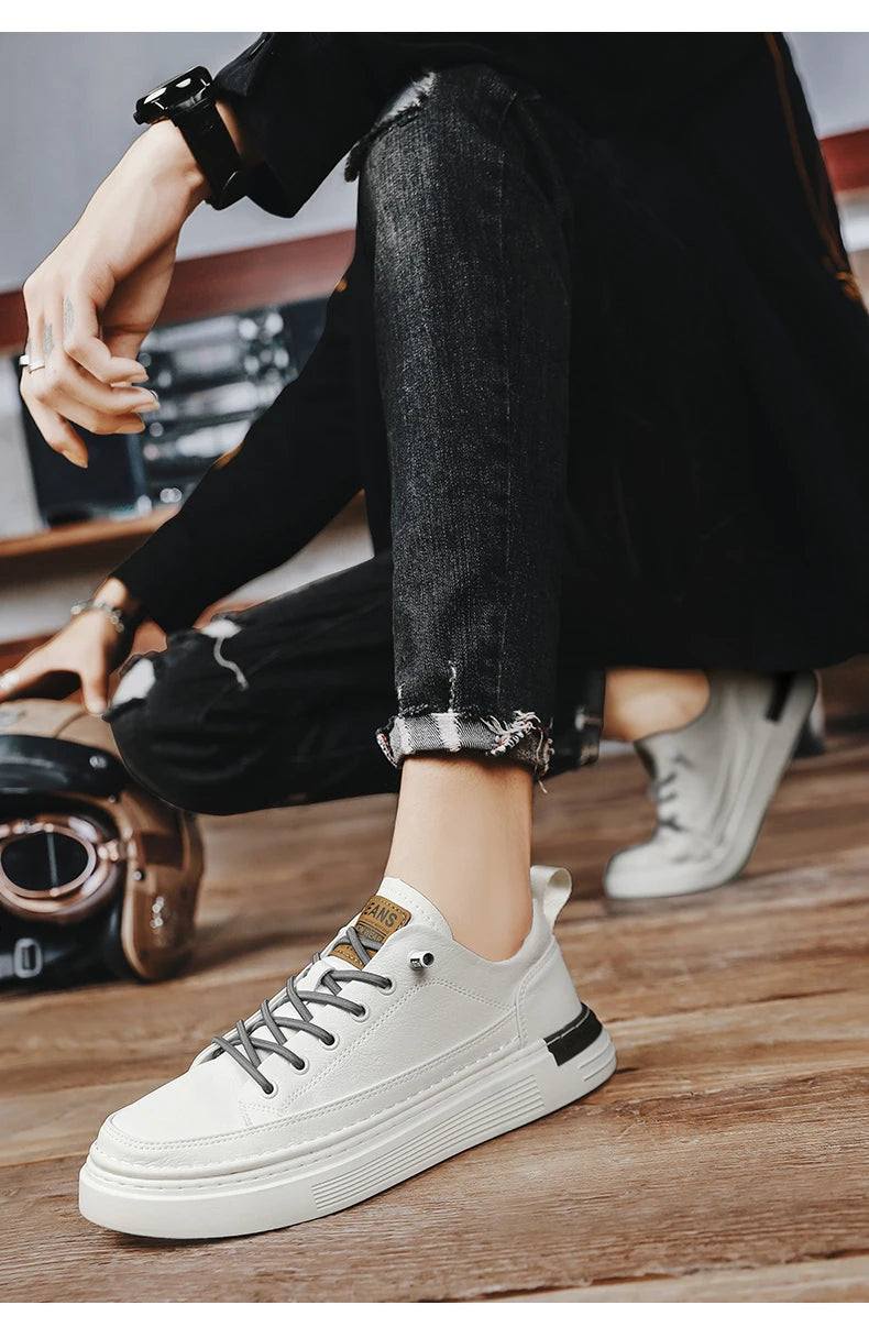 New Shoes for Men Comfortable Flat Men's Casual Shoes Outdoor Wild Men's Sneakers High End Fashion  Shoes Male