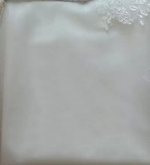 Princess Bride Mermaid Wedding Dress White Trailing Perspective Backless Lace Wedding Dress - kinko