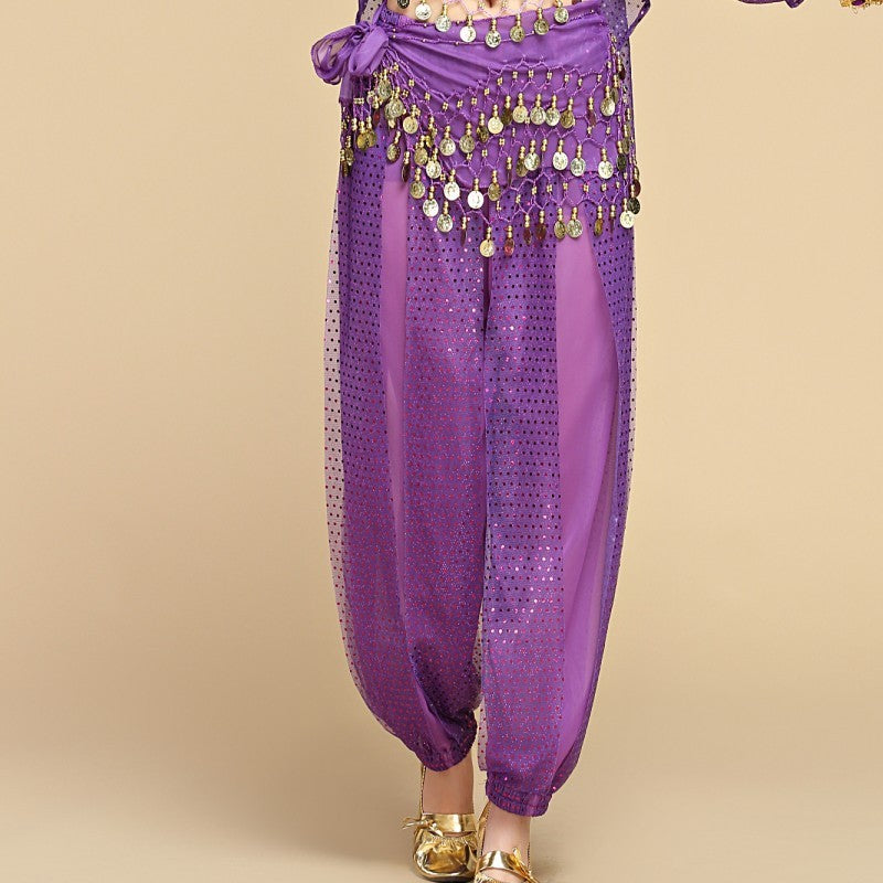 Indian Dance Sequined Bloomers For Women - kinko