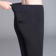 Fall Thin Autumn And Winter Plus Velvet Thick Trousers