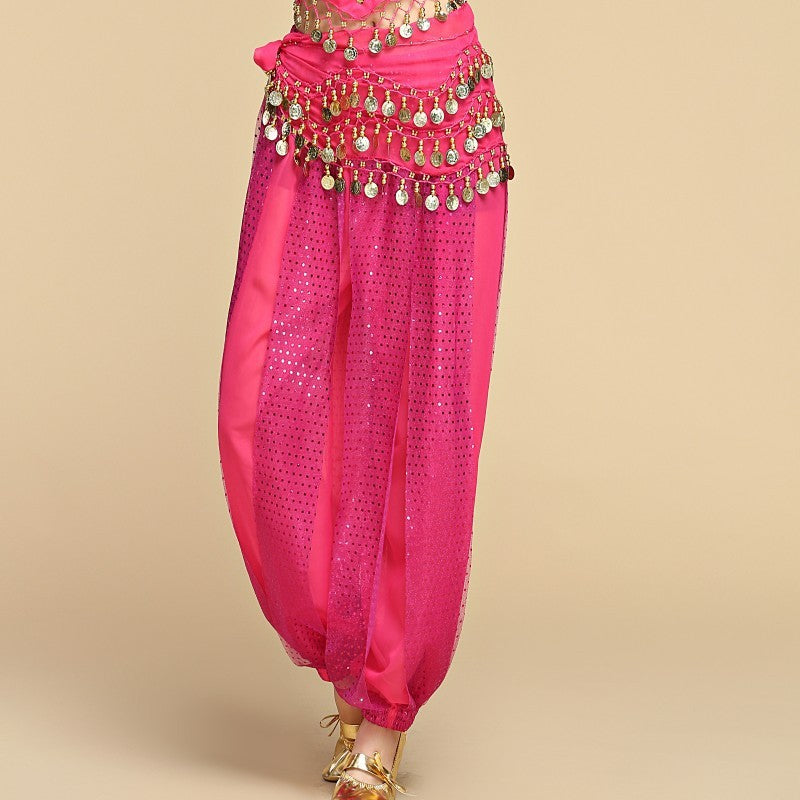 Indian Dance Sequined Bloomers For Women - kinko
