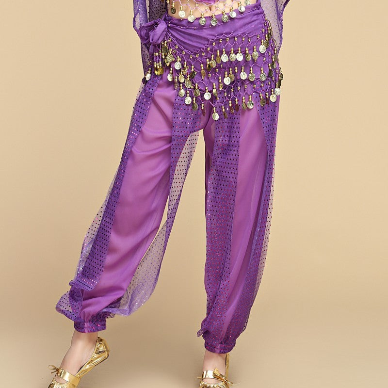 Indian Dance Sequined Bloomers For Women - kinko