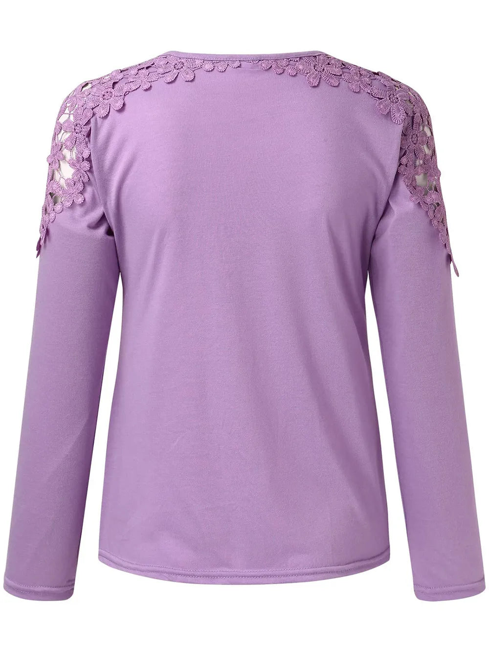 Full Size Cutout Round Neck Long Sleeve T-Shirt - kinko