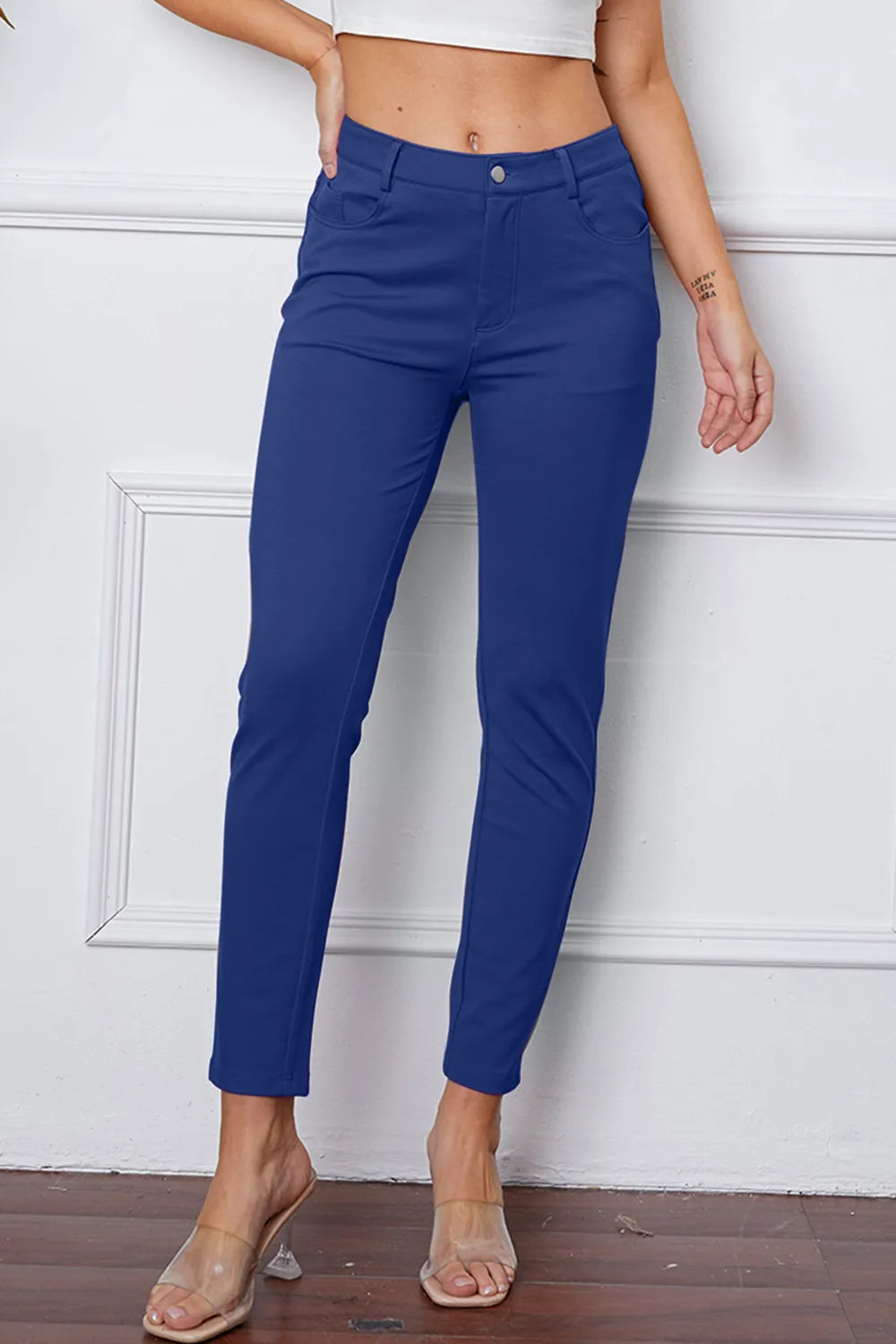 StretchyStitch Pants by Basic Bae - kinko