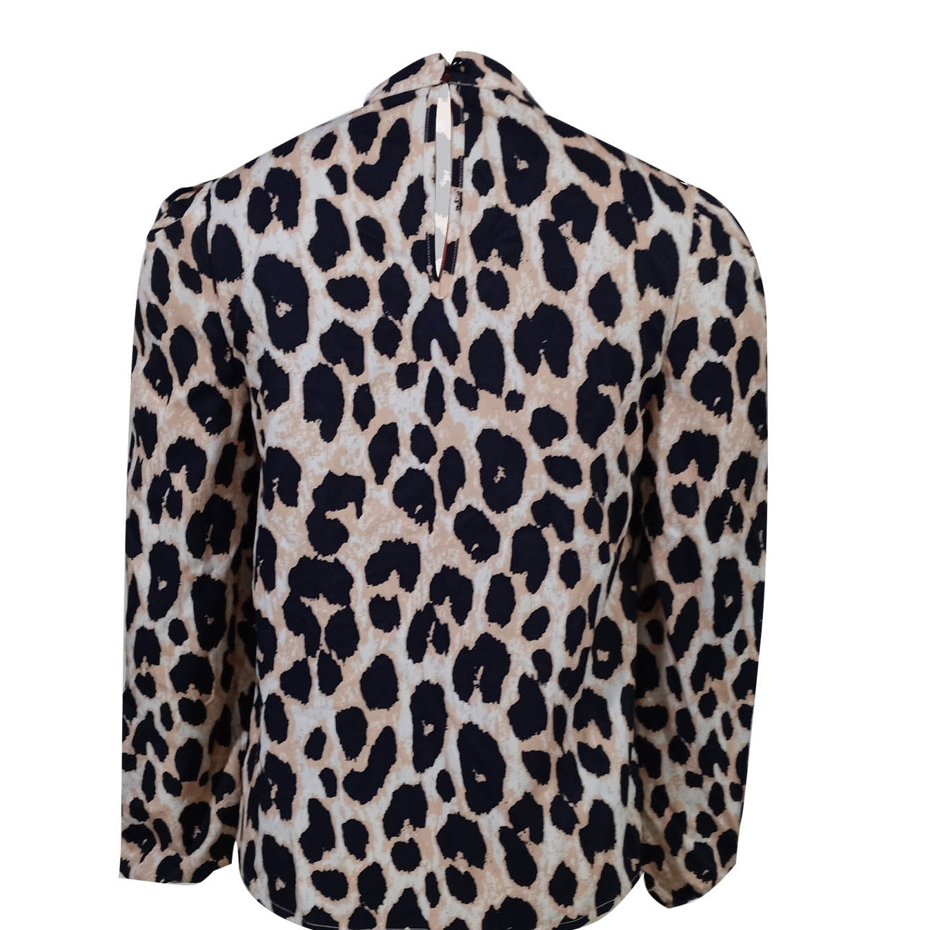 Women's New Long Sleeved Leopard Print Casual Vacation Fashion Top - kinko