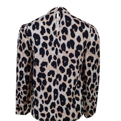 Women's New Long Sleeved Leopard Print Casual Vacation Fashion Top - kinko