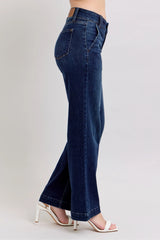 Judy Blue High-Waisted Wide Leg Jeans - kinko