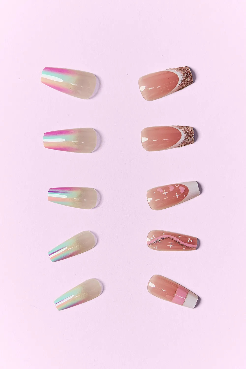 SO PINK BEAUTY Press On Nails 2 Packs - kinko