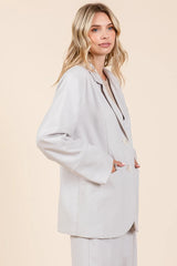 Mittoshop Boyfriend Fit Blazer Jacket - kinko