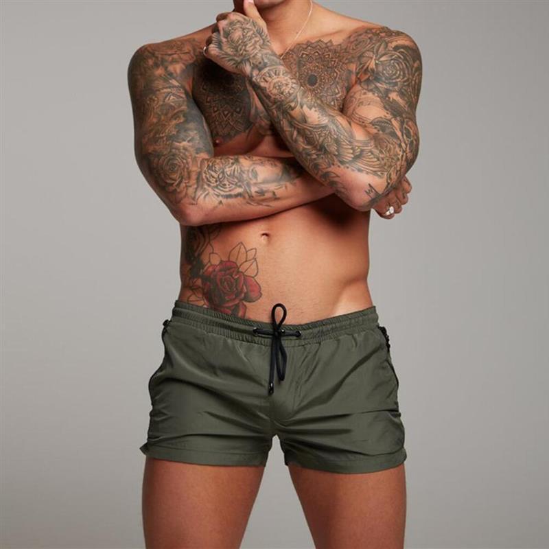 Shorts, Beach Pants, Sports Shorts, Men's Pants, Double-layer Casual Pants