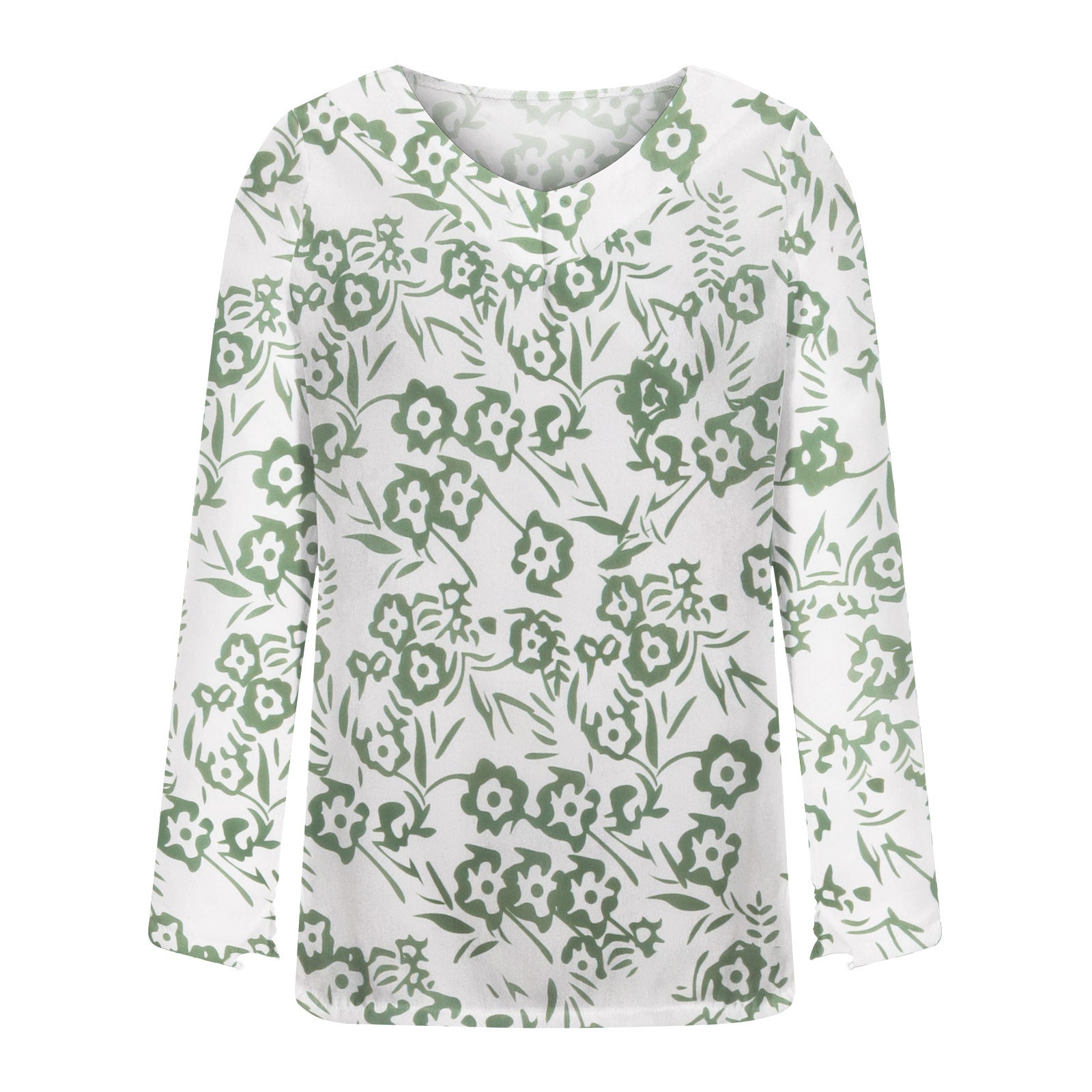 Women's Clothing Casual V-neck Temperament Top - kinko