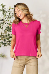 Basic Bae Full Size Round Neck Short Sleeve T-Shirt - kinko