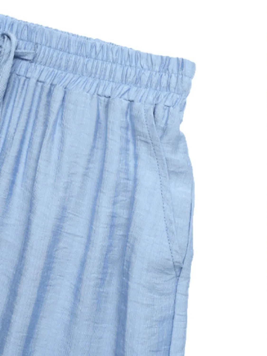 Ruffle Cami Top and Wide Leg Pants Set - kinko