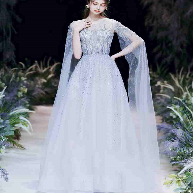 High-end Engagement Evening Dress Light Luxury Niche Wedding Banquet Female - kinko